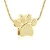 Paw Charm Gold - Stainless Steel Pet Cremation Ashes Memorial Pendant 2 Paw Charm Gold - Stainless Steel Pet Cremation Ashes Memorial Pendant -Ornaments Promotion Store pawcharmgold