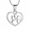 Paw Print In My Heart - Stainless Steel Ashes Jewellery Necklace Pendant 1 Paw Print In My Heart - Stainless Steel Ashes Jewellery Necklace Pendant -Ornaments Promotion Store pawprintinmyheart 1