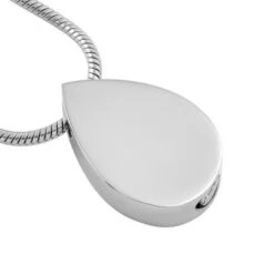 Paw Print Tear - Stainless Steel Pet Ashes Memorial Pendant 10 Paw Print Tear - Stainless Steel Pet Ashes Memorial Pendant -Ornaments Promotion Store pawprinttear4