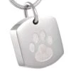 Paw Dog Tag - Stainless Steel Pet Cremation Ashes Jewellery Pendant 2 Paw Dog Tag - Stainless Steel Pet Cremation Ashes Jewellery Pendant -Ornaments Promotion Store petdogtag