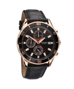 Sekonda Sekonda Gents Rose Tone Chronograph Watch - 1051