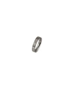 Ti2 Titanium Ti2 Titanium 4mm Two Tone Double Groove Ring