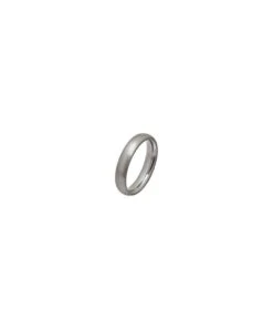 Ti2 Titanium Ti2 Titanium 5mm Oval Court Ring