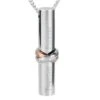 Together Forever Cylinder - Stainless Steel Cremation Ashes Urn Jewellery Pendant 1 Together Forever Cylinder - Stainless Steel Cremation Ashes Urn Jewellery Pendant -Ornaments Promotion Store togetherforevercylinder