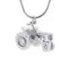 Tractor -Stainless Steel Cremation Ashes Jewellery Memorial Pendant 1 Tractor -Stainless Steel Cremation Ashes Jewellery Memorial Pendant -Ornaments Promotion Store tractor