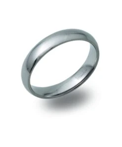Unique & Co Titanium 5mmPlain Ring - TR-106