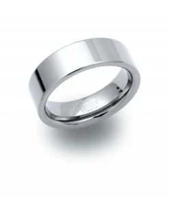 Unique & Co Titanium 7mmPlain Ring - TR-16