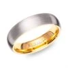 Unique & Co Tungsten 6mm CourtRing With Gold Finish Inner - TUR-143 2 Unique & Co Tungsten 6mm CourtRing With Gold Finish Inner - TUR-143 -Ornaments Promotion Store unique co tungsten 6mm court ring with gold finish inner tur 143 p3560 29349 image