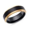 Unique & Co Tungsten 7mm Black & Gold Ring - TUR-163 1 Unique & Co Tungsten 7mm Black & Gold Ring - TUR-163 -Ornaments Promotion Store unique co tungsten 7mm black gold ring tur 163 p6072 35610 image