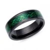 Unique & Co Tungsten 7mm Black & Green Carbon Fibre Inlay Ring - TUR-173 1 Unique & Co Tungsten 7mm Black & Green Carbon Fibre Inlay Ring - TUR-173 -Ornaments Promotion Store unique co tungsten 7mm black green carbon fibre inlay ring tur 173 p6063 35592 image