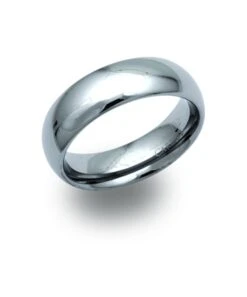 Unique & Co Tungsten 7mm Plain PolishedRing - TUR-22