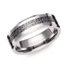 Unique & Co Tungsten 7mmRing Celtic Design & Black Centre - TUR-149 2 Unique & Co Tungsten 7mmRing Celtic Design & Black Centre - TUR-149 -Ornaments Promotion Store unique co tungsten 7mm ring celtic design black centre tur 149 p2630 21960 image