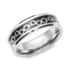 Unique & Co Tungsten 7mm Ring With Black Carbon Fibre Cog Design - TUR-185 1 Unique & Co Tungsten 7mm Ring With Black Carbon Fibre Cog Design - TUR-185 -Ornaments Promotion Store unique co tungsten 7mm ring with black carbon fibre cog design tur 185 p6051 35568 image