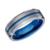 Unique & Co Tungsten 7mm Ring With Blue Groove & Inner - TUR-131 2 Unique & Co Tungsten 7mm Ring With Blue Groove & Inner - TUR-131 -Ornaments Promotion Store unique co tungsten 7mm ring with blue groove inner tur 131 p3568 29365 image