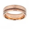 Unique & Co Tungsten 7mm Rose Gold & Wood Inlay Ring - TUR-126 1 Unique & Co Tungsten 7mm Rose Gold & Wood Inlay Ring - TUR-126 -Ornaments Promotion Store unique co tungsten 7mm rose gold wood inlay ring tur 126 p4692 32276 image