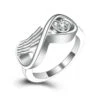 Infinity Wing Ring - Stainless Steel Cremation Ashes Jewellery Urn Memorial Keepsake 1 Infinity Wing Ring - Stainless Steel Cremation Ashes Jewellery Urn Memorial Keepsake -Ornaments Promotion Store wingring