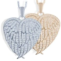 Wings Of Love Cremation Ashes Memorial Pendant