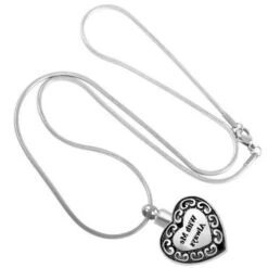 With Me Always Heart - Stainless Steel Cremation Pendant 9 With Me Always Heart - Stainless Steel Cremation Pendant -Ornaments Promotion Store withmealways3